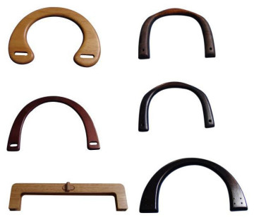 CNC Engraving Wood Handles for Bags