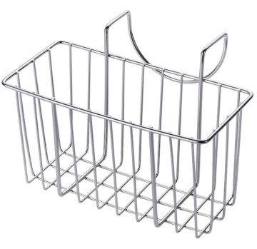 Stainless Steel Kitchen Sponge Holder with Soap Dish and Drain Rack