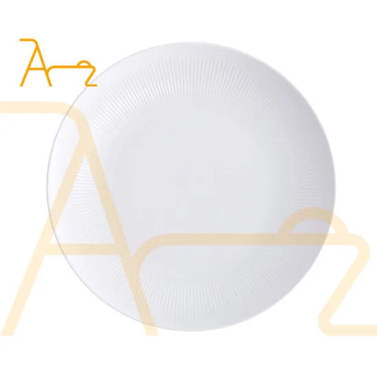 Luxury Ceramic Dinner Plate Set: Modern Design, Reusable Serving Dishes for Restaurant, Home Kitchen & Dining