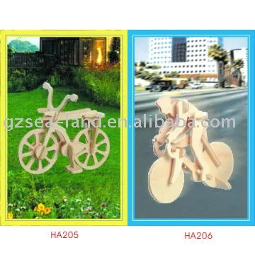 wooden RACING BICYCLE