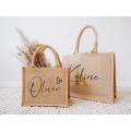 Personalized Jute Bag for Mom Mother's Day