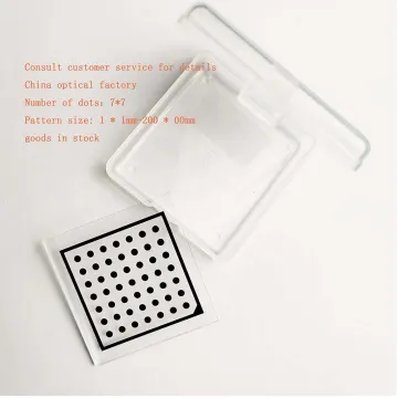 Dot Matrix Distortion Calibration Plate for Camera Vision and Anime Image Distortion Measurement