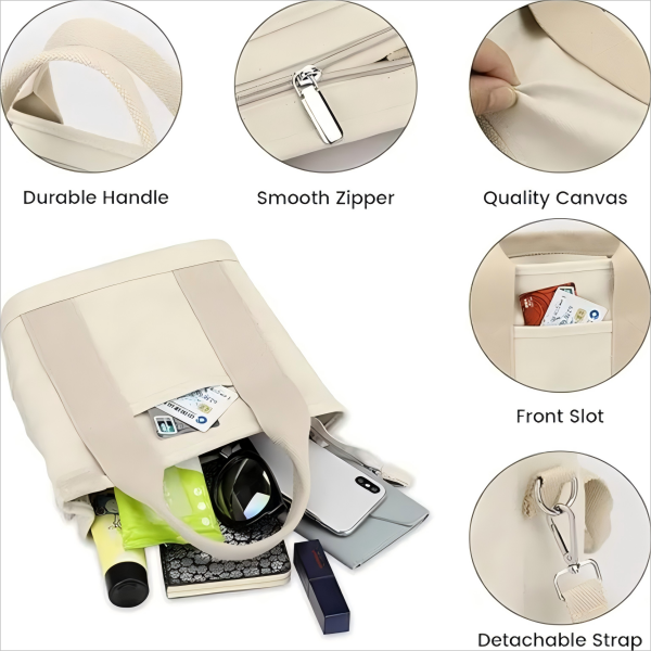 Cute long shoulder Cotton Bag