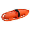 Lata de boya de torpedo flotante salvavidas de natación de plástico