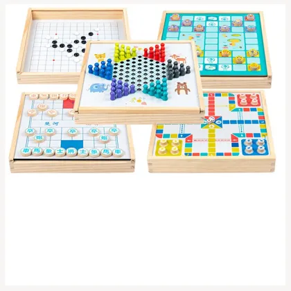 Wholesale Hot Selling Wooden Chess Sets & Multifunction Board Games