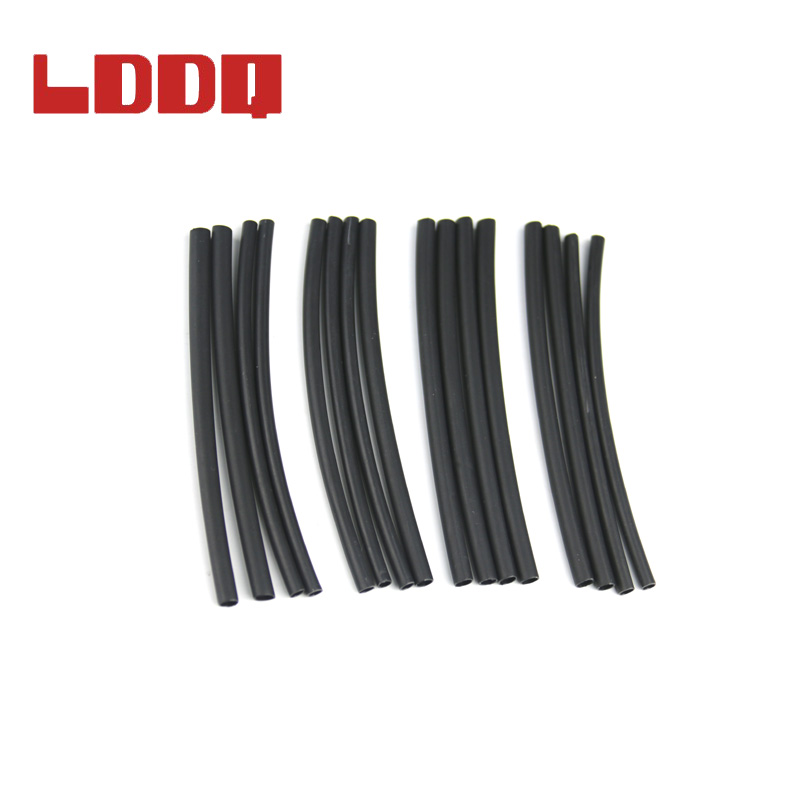 LDDQ 53pcs Heat shrinkable tube Black kit 3:1 Adhesive glue Guaina termorestringente Gaine thermo Cable sleeve Heatshrink Wrap