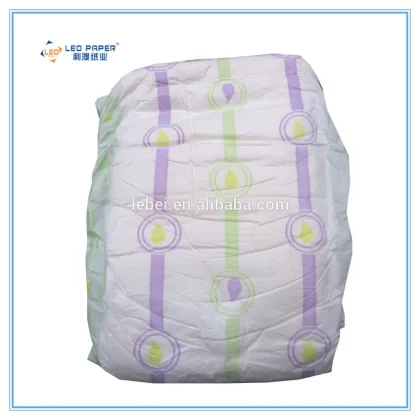 Disposable Diaper Type and Fluff Pulp Material Adult Diaper
