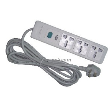 3G extension socket with one button