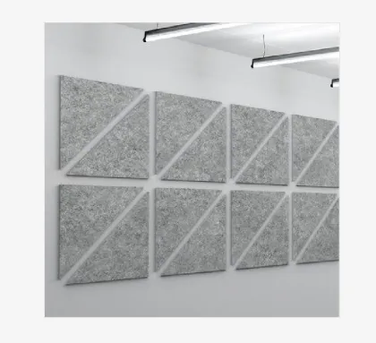 Textured Design Sound Absorbing Perforated Acoustic Wall Panel Board