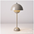 Portable Wine Red Dimmable USB Rechargeable Mushroom Lamp