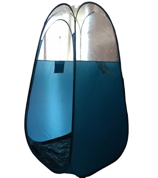 High-Quality Pop-Up Toilet Shower Tent with Waterproof Fabric for Camping - Wind Valley