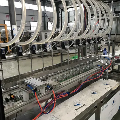 Corrosive Liquid Filling Machine for Harpic Toilet Cleaner Bottles