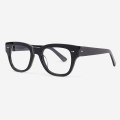 Square Cat Shape Acetate Unisex Optical Frames