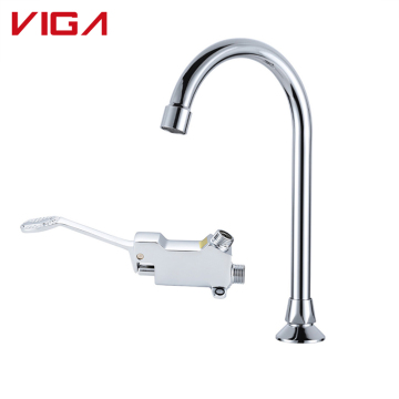 Pedaled Foot Pedal Basin Faucet - Brass Valve Promotional Product