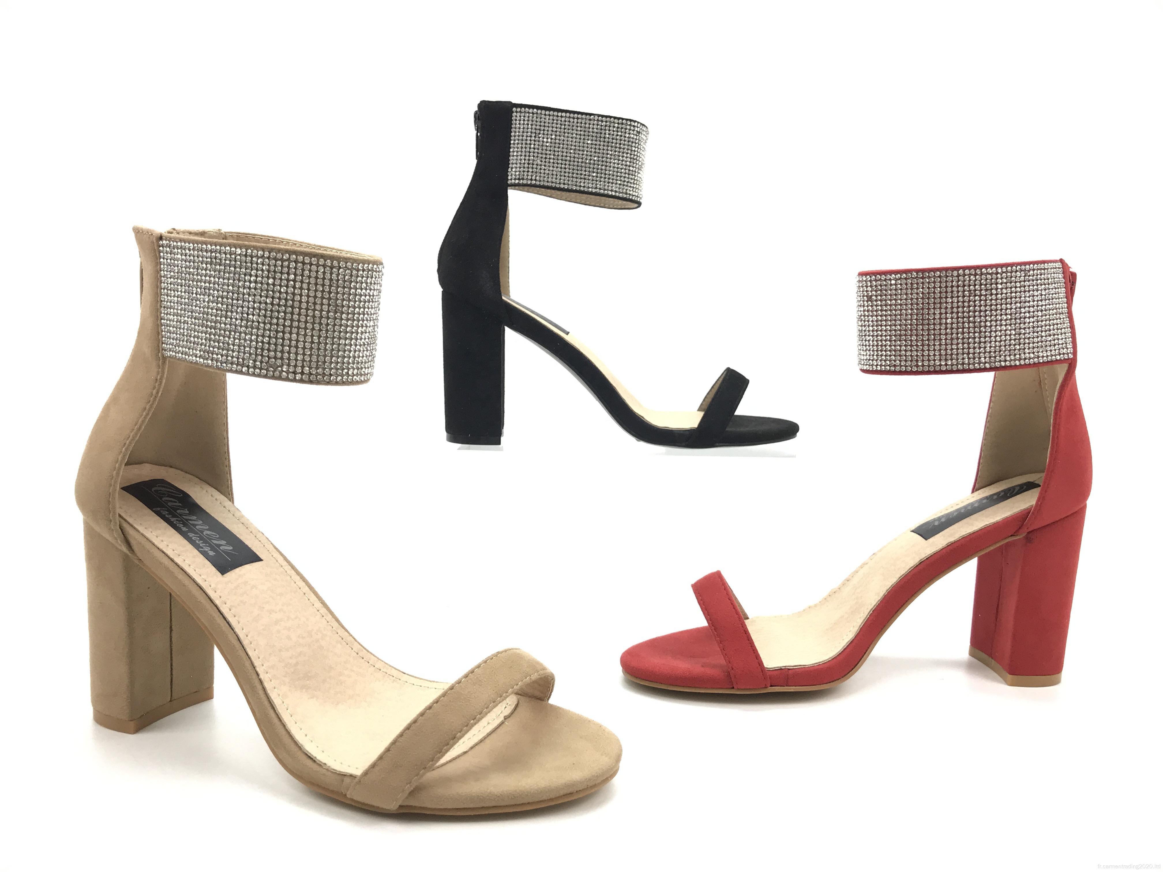 Fashion Sandales de sangle pour femmes en straps de la cheville