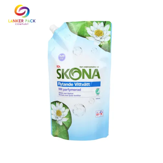 Moisture-proof Body Care Liquid Packaging With Spout