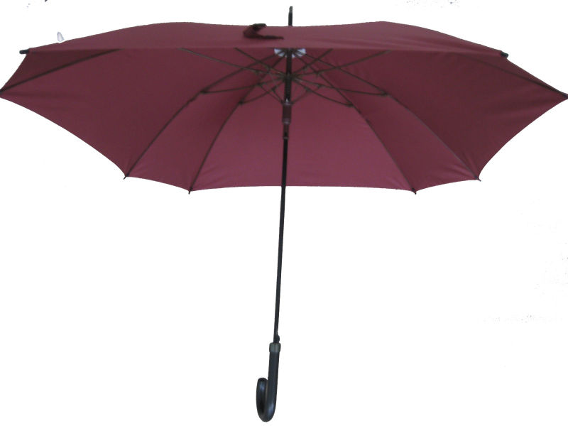 Fiberglass Frame Auto Square Golf Umbrella (GU012)