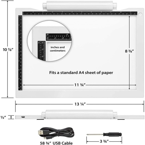 Suron Stronger Surface Acrylique A4 LED Light Pad