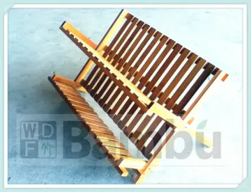 New Product for 2015 Moso Bamboo Floding / Foldable Dish Rack/Holder