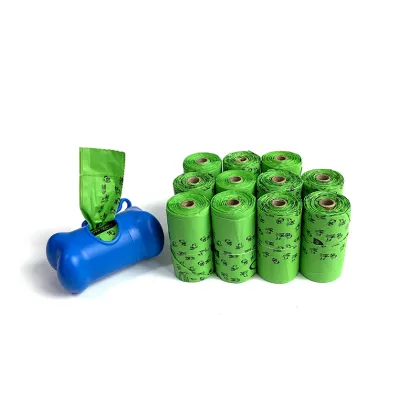 Earth-Friendly Compostable Dog Bags: Biodegradable Poop Bags Made from Cornstarch