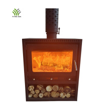 Solid fuel wood burning stove/ cast iron stove