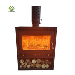 Solid fuel wood burning stove/ cast iron stove