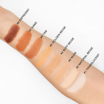 Cosmétiques de palette de poudre de bronzer personnalisée en gros