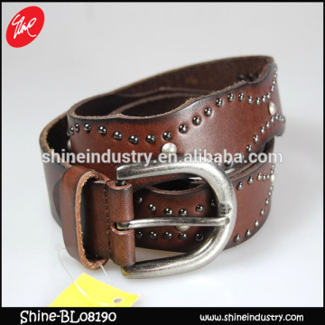 Mosaic rivet fashion ladies belt