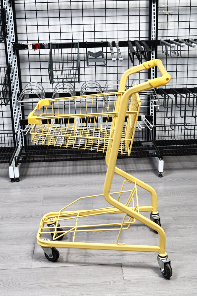 Carrito de compras de doble capa