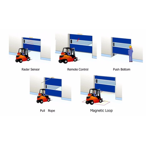 Industrial Vertical Lifting Garage Door