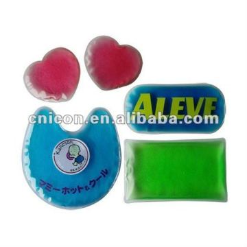 Custom shaped gel ice pack/reusable cute ice pack