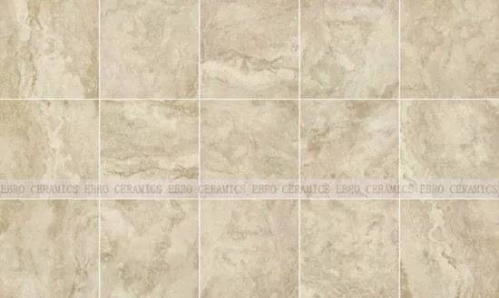 Ourdoor Anti slip R11 20mm thick Travertine Porcelain floor tile for Plaza with high quality and best price ETR6101