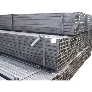Rectangular steel tube, standard sizes