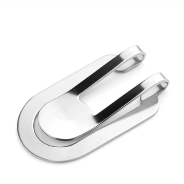 Unique Style Custom Logo Open Money Clip