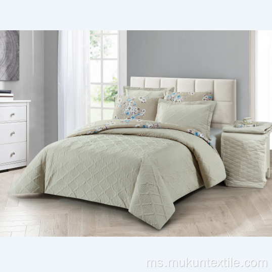 Popular Corak Bedspreads Sets Set Quilted