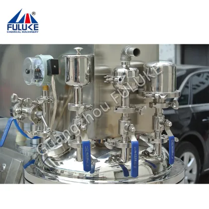 1000L Fixed Vacuum Emulsifier Machine: Turbo Emulsifier & Homogenizer