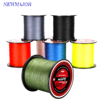 Seaknight Braided Triposeidon Series Multifilament PE Fishing Line, 300M, 8-60LB, 4 Strand, 7 Colors