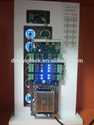 Elevator parts type step elevator controller