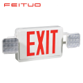 UL easy installation exit light combo