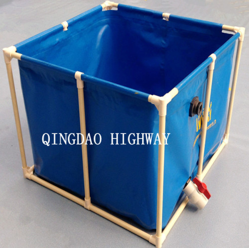 Soft PVC Tarpaulin Collapsible and foldable comercial frame container