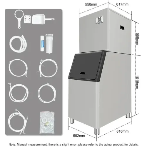Fabricante comercial de gelo de floco de neve