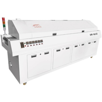 Low-Cost 12-Zone Mini LED SMT Reflow Oven for Desktop PCB SMD Soldering: R612E Machine