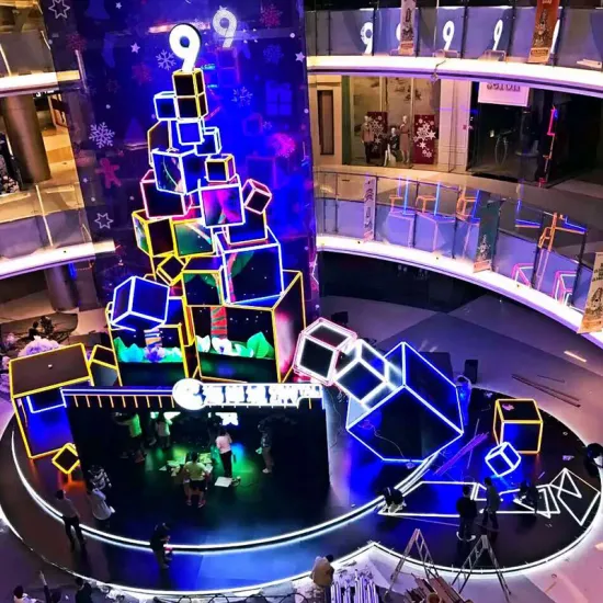 PLAZA DECORATION NEON SIGNS