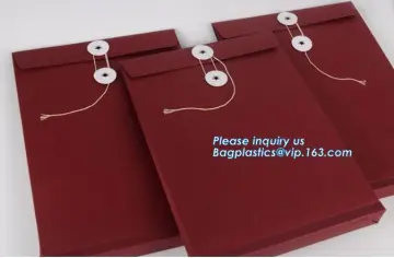 Kraft paper button closure envelopes a4 string envelopes, cardboard kraft paper envelopes packaging, envelope&emvelope&paper env