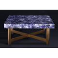 Rectangle Dining Table Luxury Stone