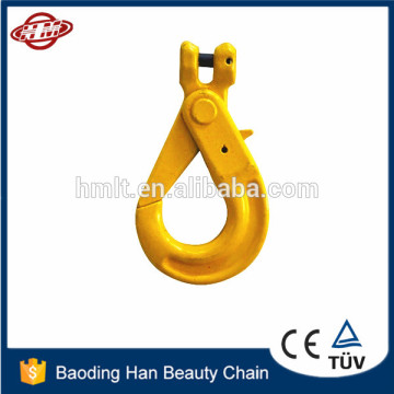 G80 european type clevis self locking safety hook