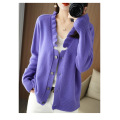 All Wool New Jersey Cardigan dames