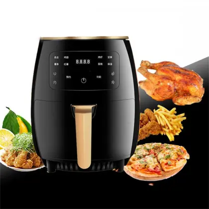 Black Electric Deep Air fryer Oven
