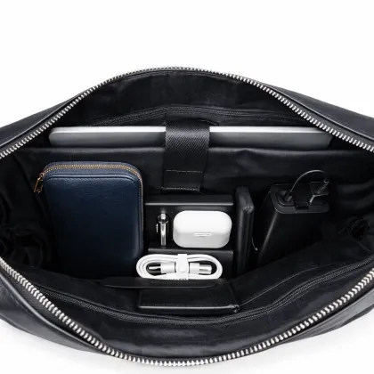 Urban Business Multifunction Leather Briefcase
