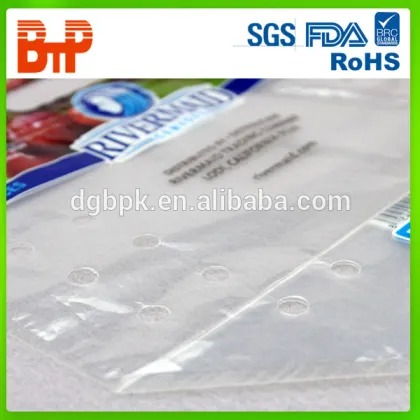 fresh perforated fruit bag